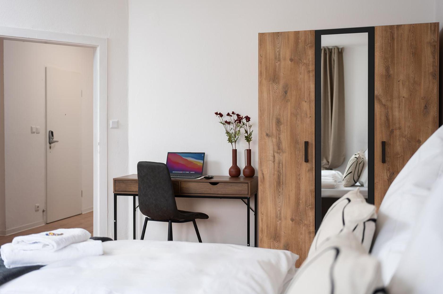 1-4 Gaeste Wohnung W-Lan, Netflix, Amazon, Parken, Arbeitsplatz, 24H Check In ,Vollausgestattet Kueche, Handtuecher Seife U,V,M Fuer Geschaeftsreisende, Paare, Familien , Datteln Exteriér fotografie