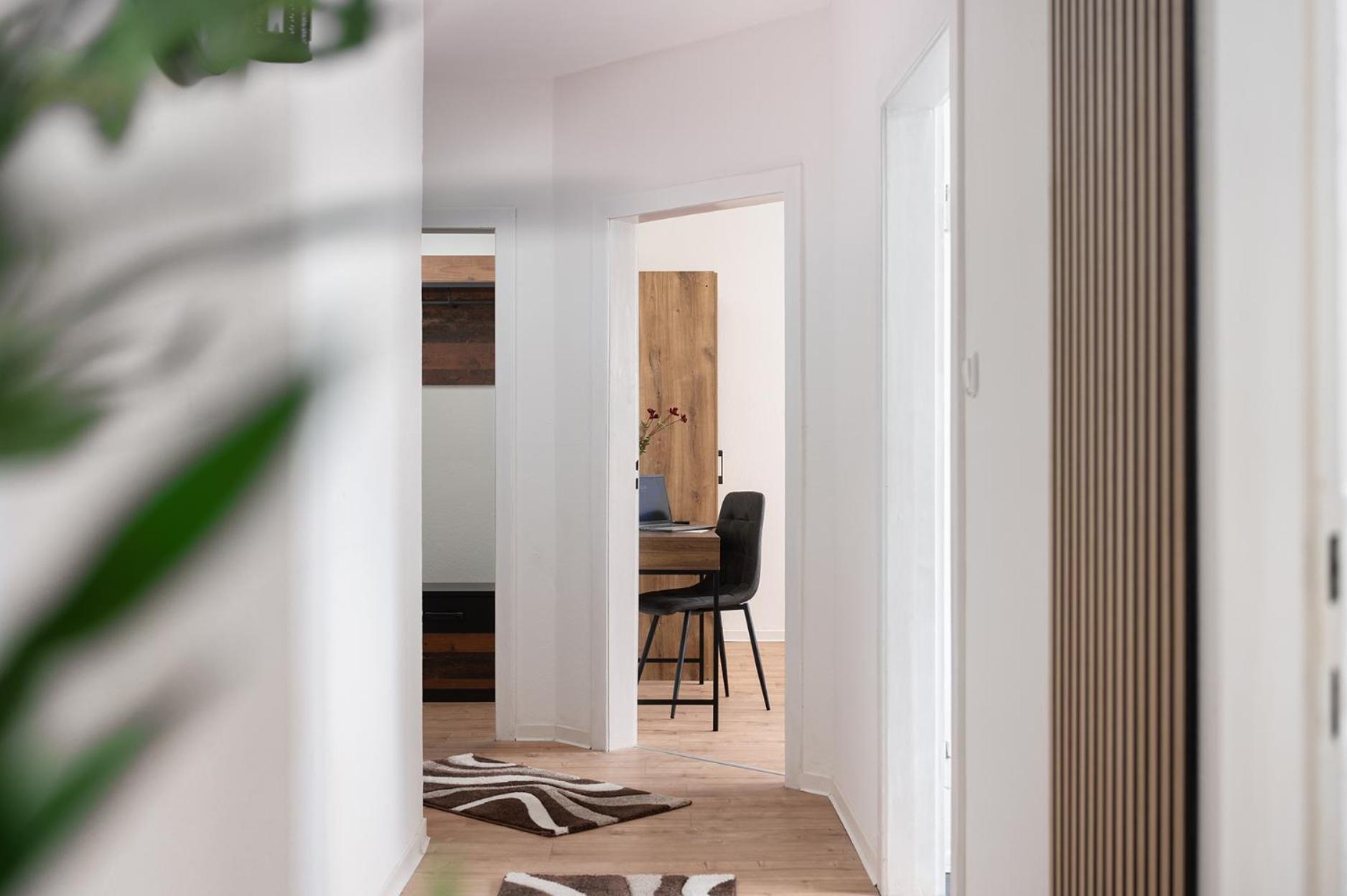 1-4 Gaeste Wohnung W-Lan, Netflix, Amazon, Parken, Arbeitsplatz, 24H Check In ,Vollausgestattet Kueche, Handtuecher Seife U,V,M Fuer Geschaeftsreisende, Paare, Familien , Datteln Exteriér fotografie